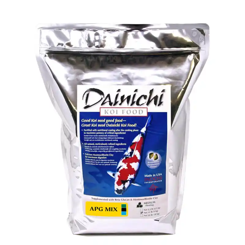 Dainichi APG Mix Fish Food, Medium Pellet 11 lbs