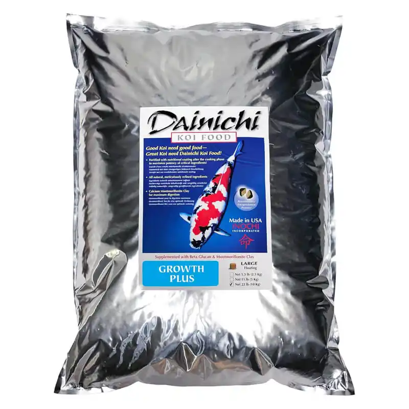 Dainichi Growth Plus Koi Food, Medium Pellet 22 lbs