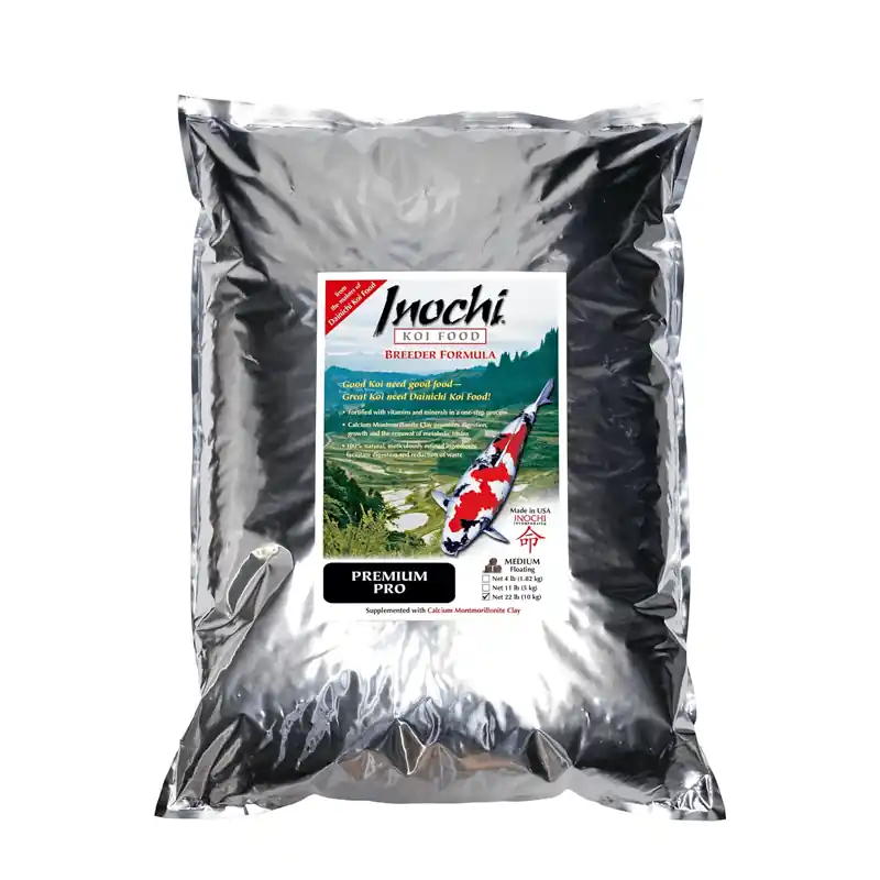 Dainichi Inochi Premium PRO Koi Food, Medium Pellet 22 lbs