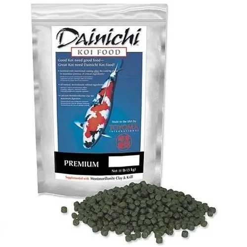 Dainichi Premium Koi Food, Floating Large Pellet, 11 lbs