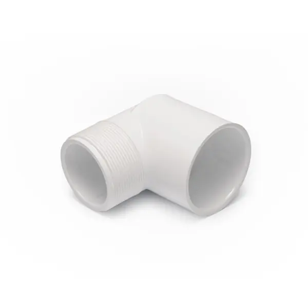 Dura 1-1/2" Sch 40 PVC 90 Degree Street Elbow (MPT x Slip)