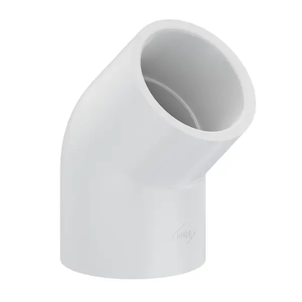 Dura Sch 40 PVC 1-1/4" 45° Elbow Fitting