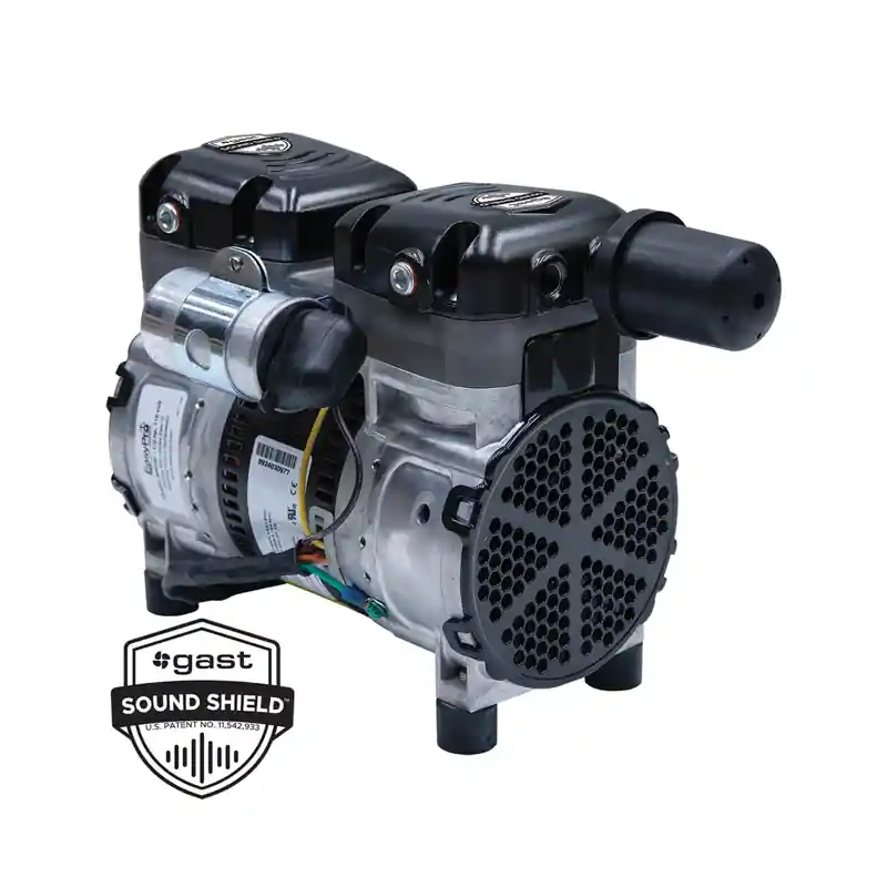 EasyPro 1/2 HP Rocking Piston Compressor 115V w/ Sound Shield