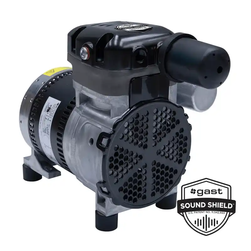 EasyPro 1/4 HP Rocking Piston Compressor 115V w/ Sound Shield