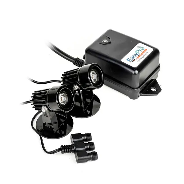 EasyPro 2-Pack 3 Watt LED Light Kit w/ Transformer