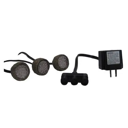 EasyPro 3-Pack Mini LED Rock Light Kit w/ Transformer