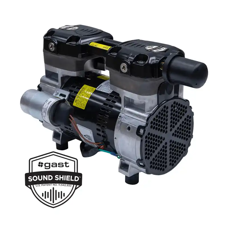 EasyPro 3/4 HP Rocking Piston Compressor 115V w/ Sound Shield