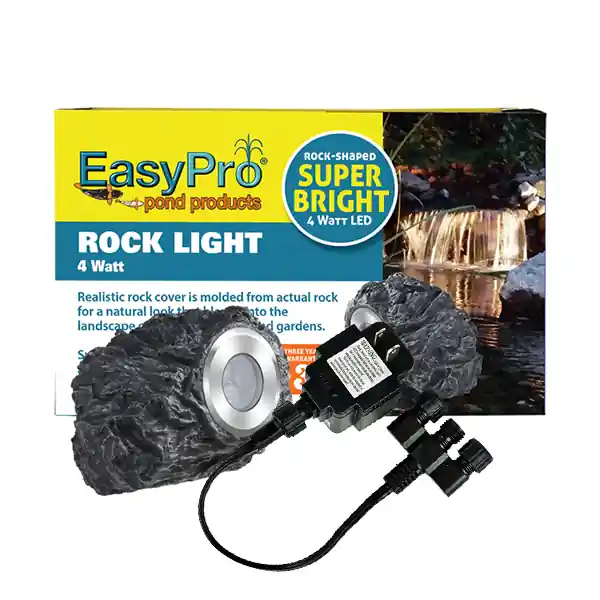 EasyPro 4 Watt LED Rock Light w/ Transformer - EasyPro Pond Products - Treatments