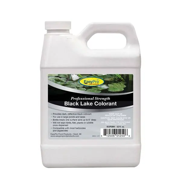EasyPro Concentrated Black Pond & Lake Dye - 1 Quart