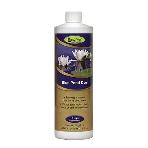 EasyPro Concentrated Blue Pond Dye, 16 Ounces