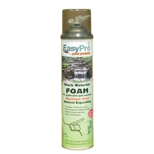 EasyPro DIY Black Waterfall Foam, 20 oz