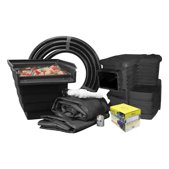 EasyPro Eco-Series Complete DIY Pond Kit - 6' x 6'