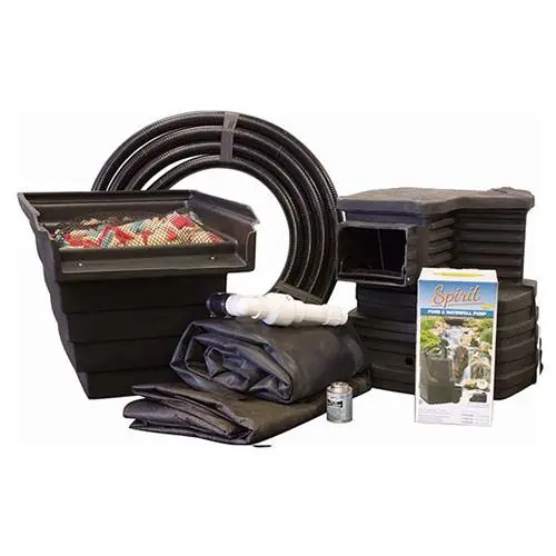EasyPro Eco-Series Complete DIY Pond Kit - 8′ x 10′