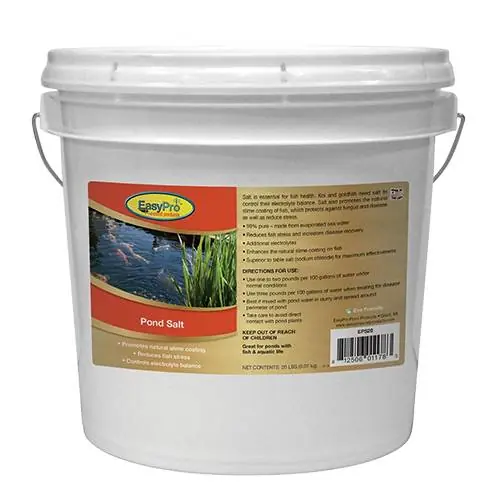EasyPro Pond Salt, 20 lbs. pail