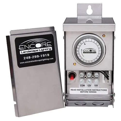 Encore 75w Stainless Steel Transformer, Multi-Tap w/ Timer