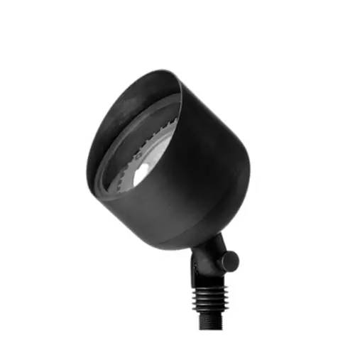 Encore Aluminum Flood Light, Black - Encore Landscape Lighting