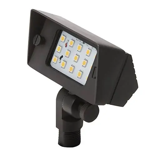 Encore Aluminum Wall Washer w/ Shroud, 3w LED Panel - Encore Landscape Lighting