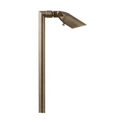 Encore Brass Area Light, Post Mounted BL-24, 3w LED