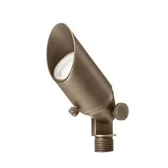 Encore Brass Bullet, Rotatable,Telescopic Shroud, 3w LED - Encore Landscape Lighting