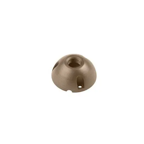 Encore Brass Round Surface/Tree Mount, Black - Encore Landscape Lighting