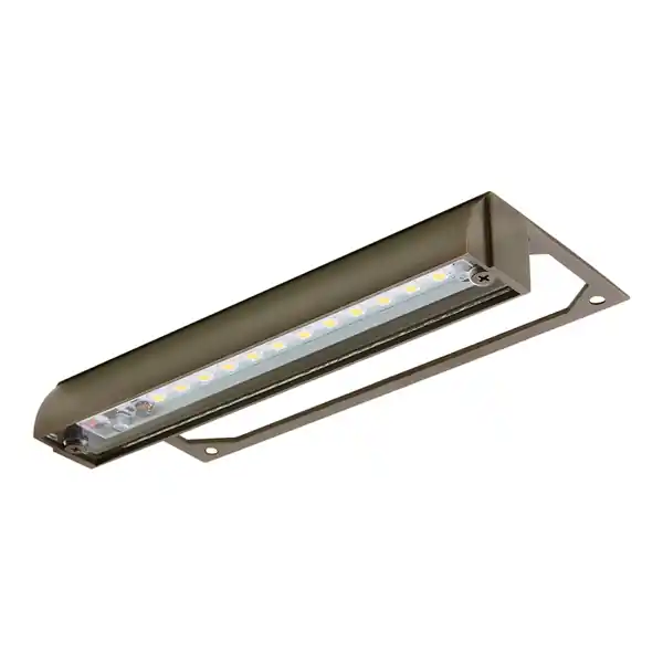 Encore Brass Under the Cap, 7.5", 3w LED Light Strip, Multi Kelvin & Dimming - Encore Landscape Lighting