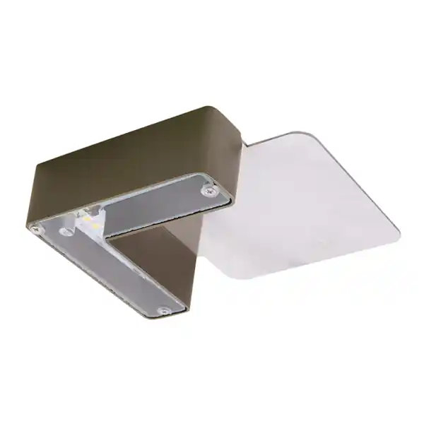 Encore Brass Under the Cap, Corner Fixture, 3w LED Strip Multi Kelvin & Dimming - Encore Landscape Lighting