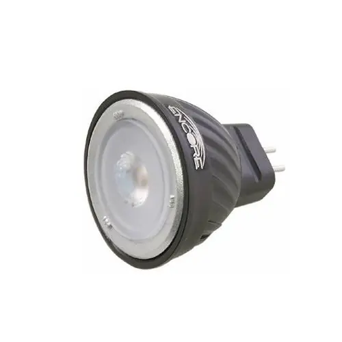 Encore Lamp, LED, MR11, 3W, 2700k, 40 Degree, 12 Volt - Encore Landscape Lighting