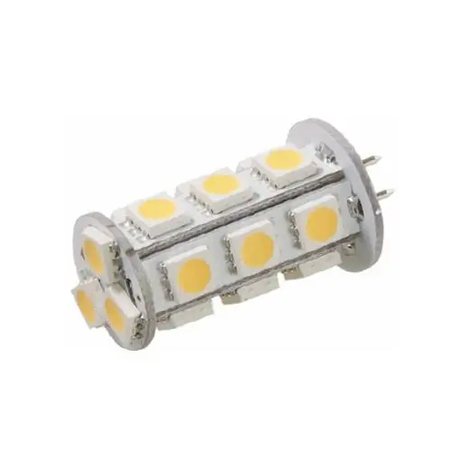 Encore Lamp, LED, T3 (G4) Bi-Pin, 3W, 18 LEDs, 3000k, 12 Volt