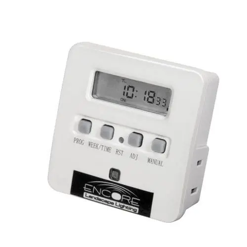 Encore Timer, Plug-In Digital, Battery Backup
