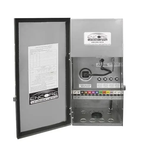 Encore Transformer, Multi-Tap, Stainless, 12-22v, 600w