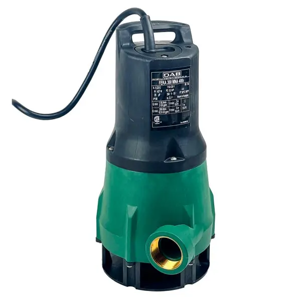 FEKA 600 Solids-Handling Pond Pump 3,660 GPH