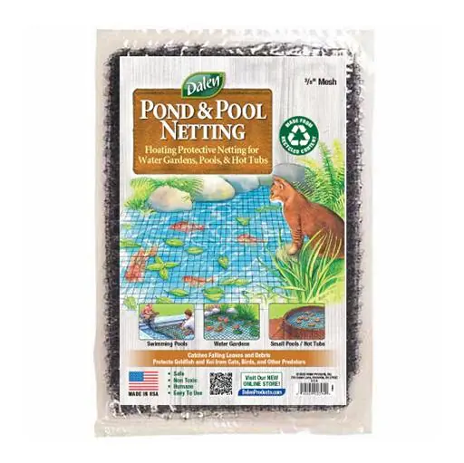 Gardeneer Pond and Pool Black Mesh Netting - 3/8" Mesh