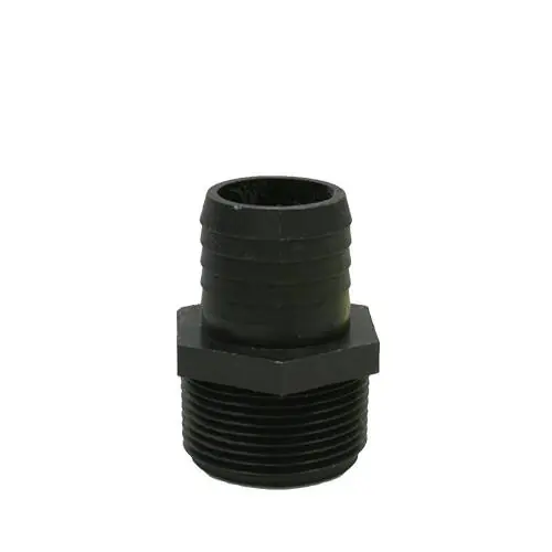 Green Leaf Adapter 1-1/4" MPT x 1-1/4" Barb