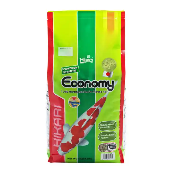 Hikari Economy Koi Food - Floating, Large Pellets 8.8 lbs.