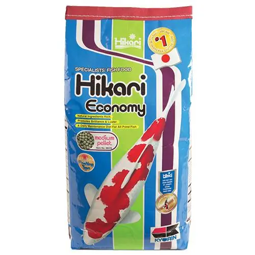 Hikari Economy Koi Food - Floating, Medium Pellets, 44 lbs.