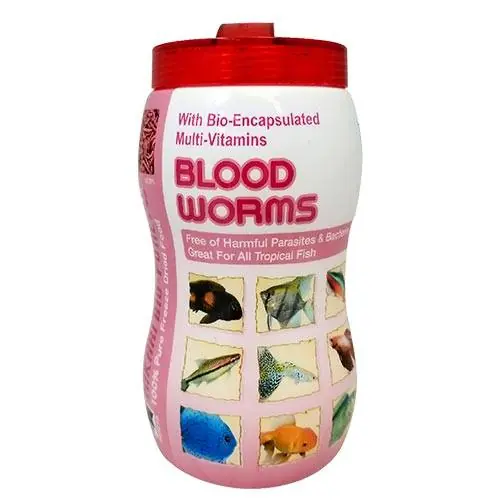 Hikari Freeze Dry Blood Worms, 1.76 Ounces
