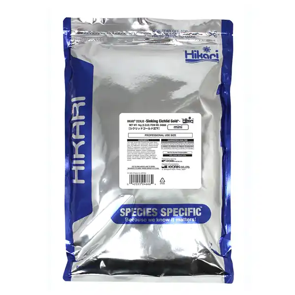Hikari Sinking Cichlid Gold, Mini Pellet, 2.2 lbs.