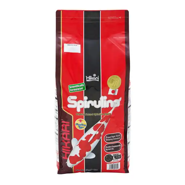 Hikari Spirulina Large Pellets, 11 lbs.