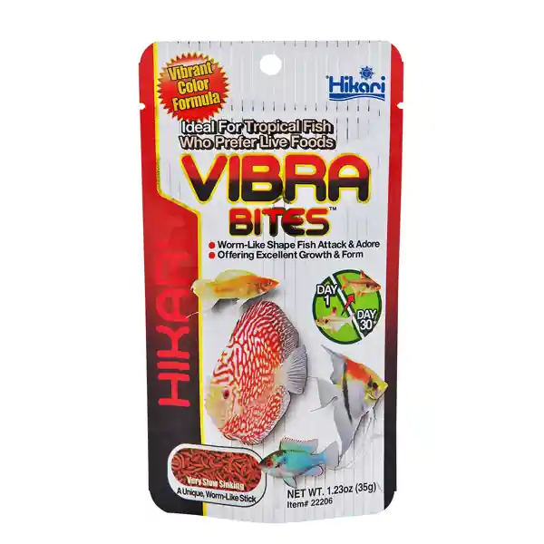 Hikari Vibra Bites Regular Sticks 1.23 Ounces