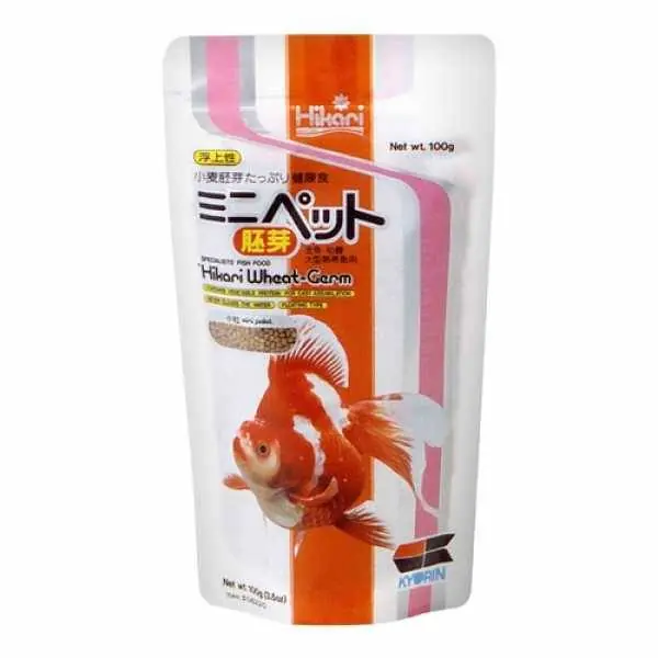 Hikari Wheat-Germ Goldfish Food - Floating, Mini Pellets, 3.5 Ounces
