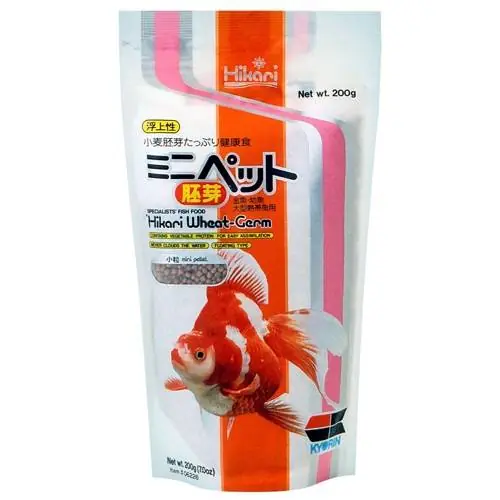 Hikari Wheat-Germ Goldfish Food - Floating, Mini Pellets, 7 Ounces