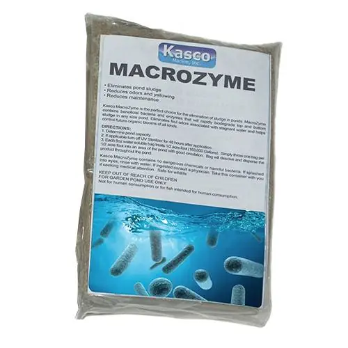 Kasco Macro-Zyme Beneficial Bacteria ONE - 8 Ounces Water Soluble Bag
