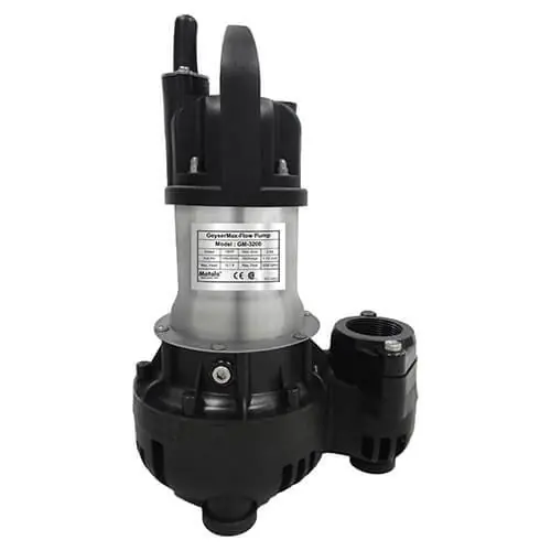 Matala 3200 GPH Geyser Max-Flow Pump 1/5 HP