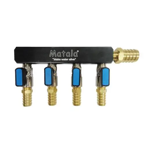Matala 4 Way Heavy Duty Manifold 3/8"