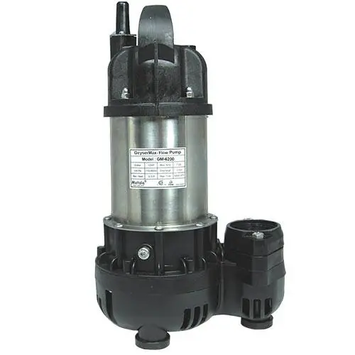 Matala 6200 GPH Geyser Max-Flow Pump 1 HP