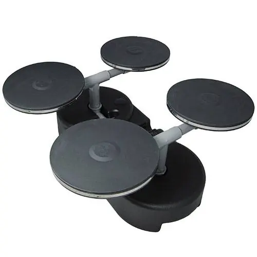 Matala Diffuser Double Base w/ Quadruple 9" Air Discs & Riser (BHB-MD-225)