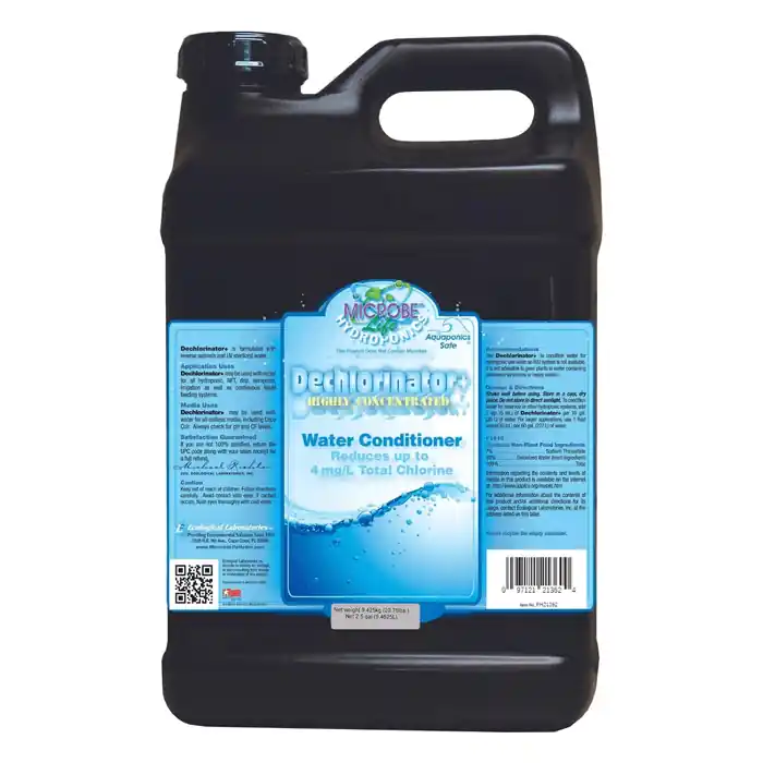 Microbe-Life Hydroponics Dechlorinator + 2.5 gallon