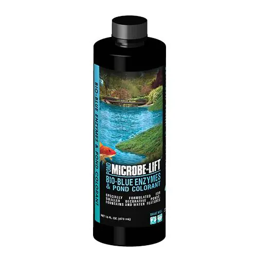 Microbe-Lift Bio-Blue Enzymes & Pond Colorant, 16 Ounces