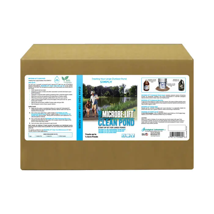 Microbe-Lift Clean Pond Start-Up Kit for Large Ponds