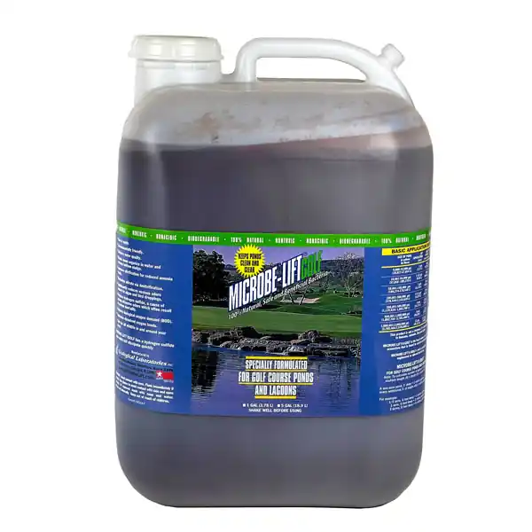 Microbe-Lift Golf - Beneficial Bacteria for Golf Course Ponds, 5 Gallons